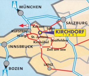 Anreise nach Kirchdorf
